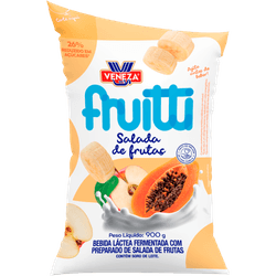 BEBIDA LACTEA VENEZA FRUITTI 900G SALADA DE FRUTAS